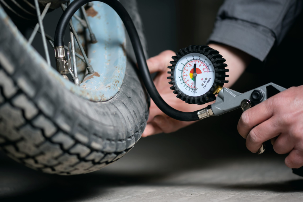 tire pressure check